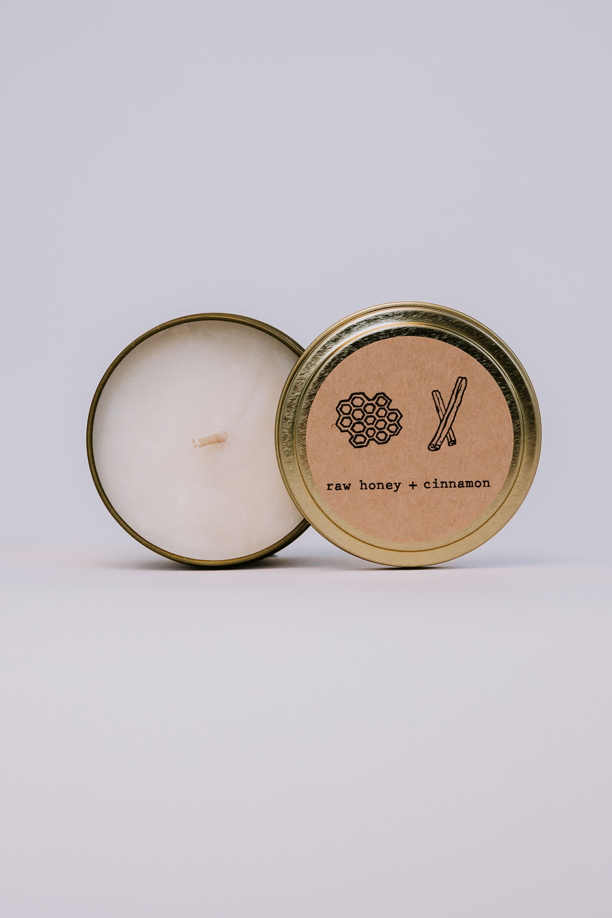 Raw Honey + Cinnamon – Moonrise Candle Co.