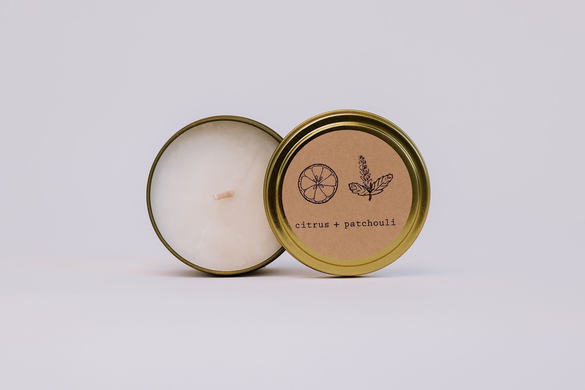 Citrus Patchouli – Moonrise Candle - Main Image