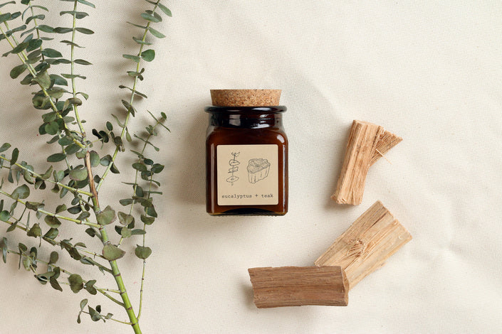Eucalyptus + Teak
