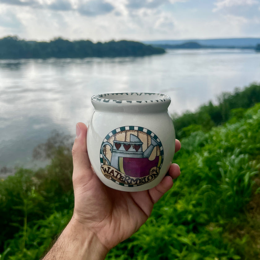 Ceramic Watermelon Jar