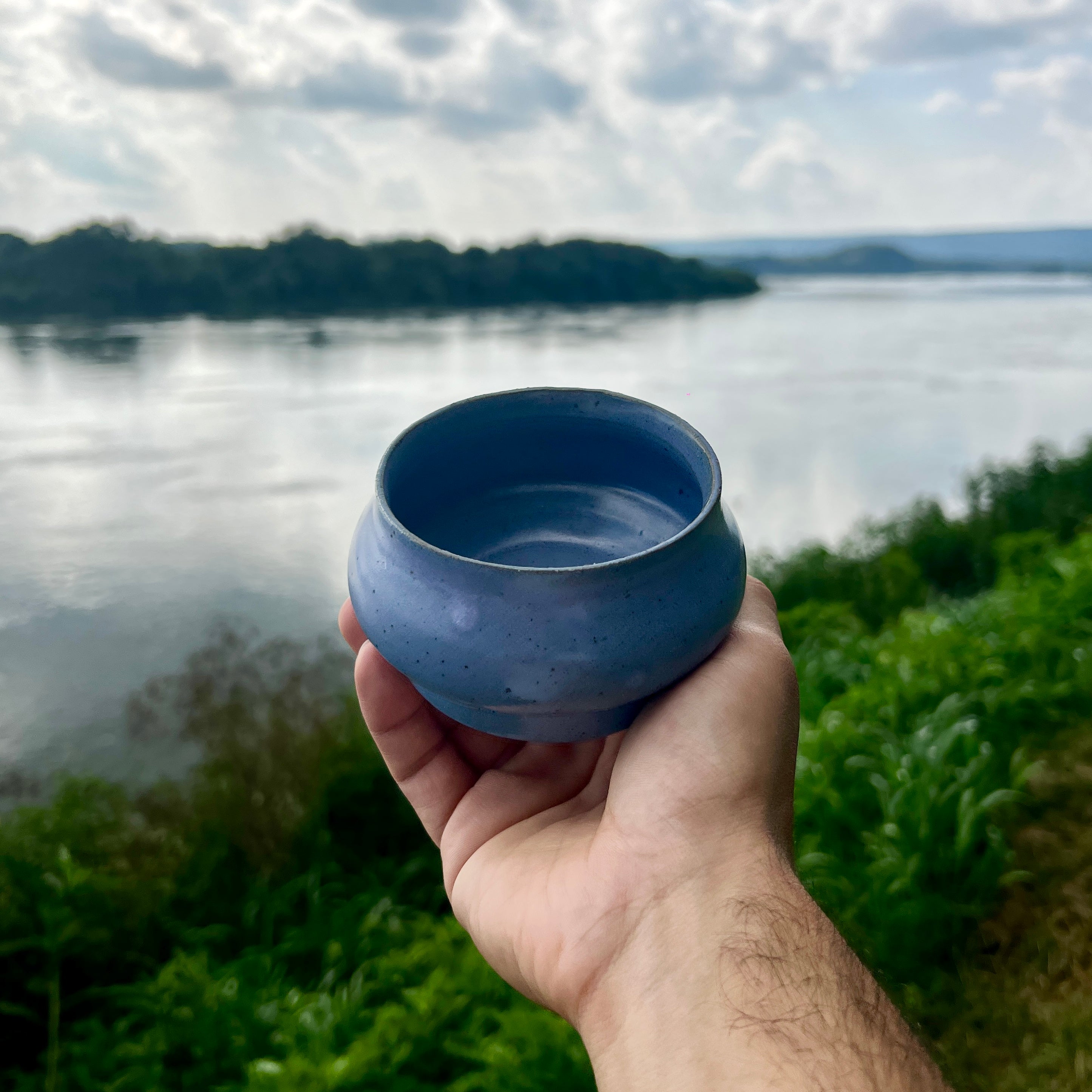 Purple Ceramic Cup