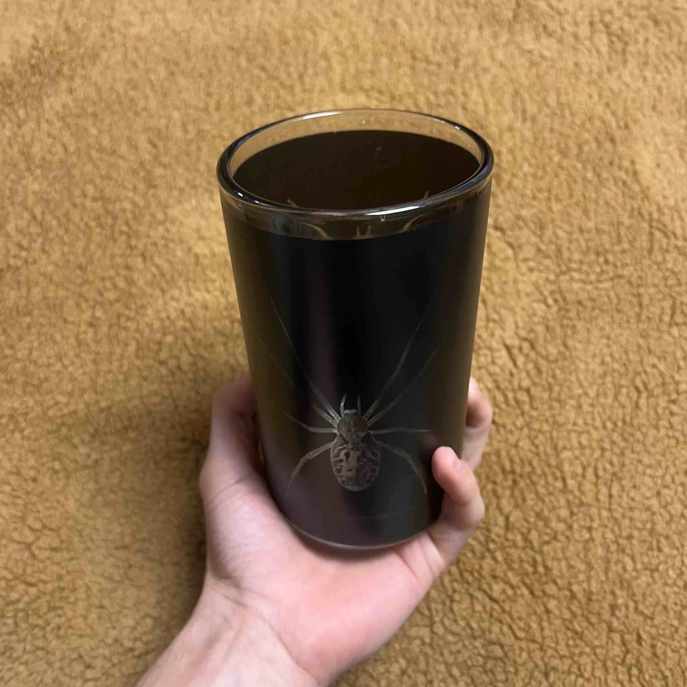Spider Sillouhette Vase