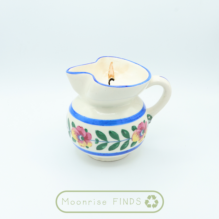 Vibrant Floral Pitcher
