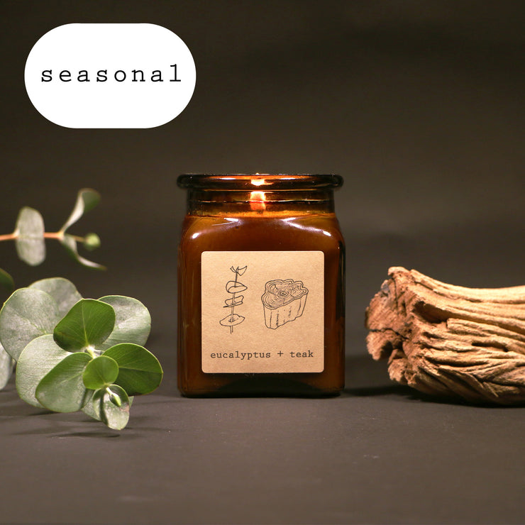 Eucalyptus + Teak
