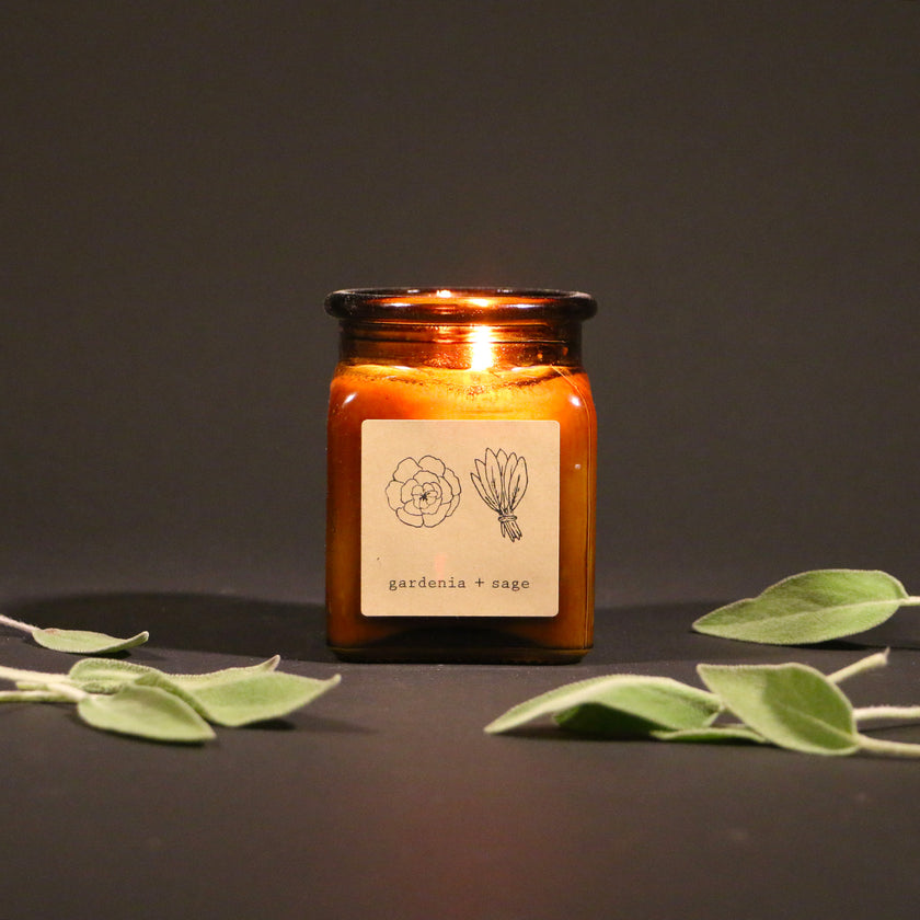Gardenia + Sage