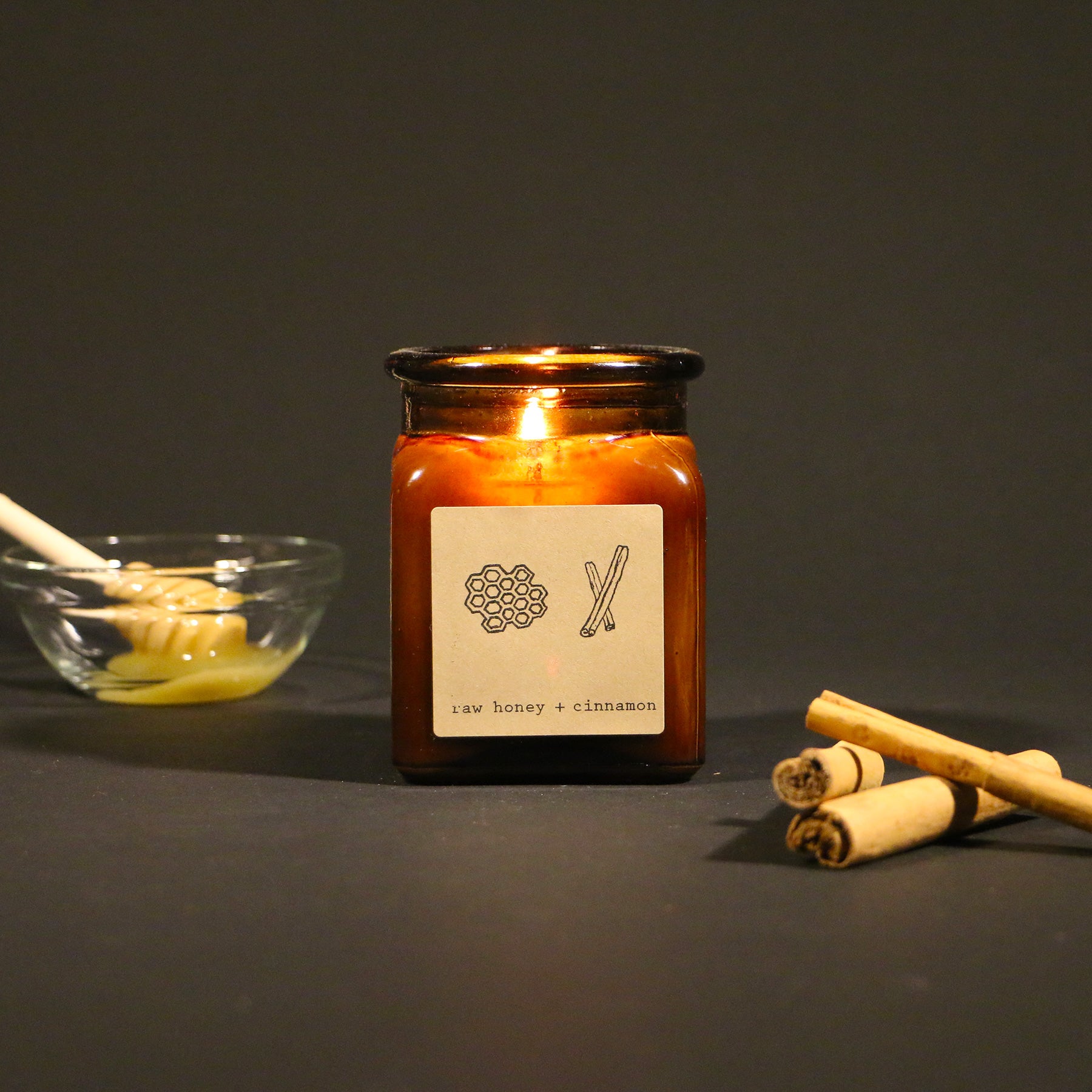 Raw Honey + Cinnamon